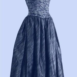 Escada  Luxury VTG Silver Metallic lace Gown Buy now Was $4700 formal